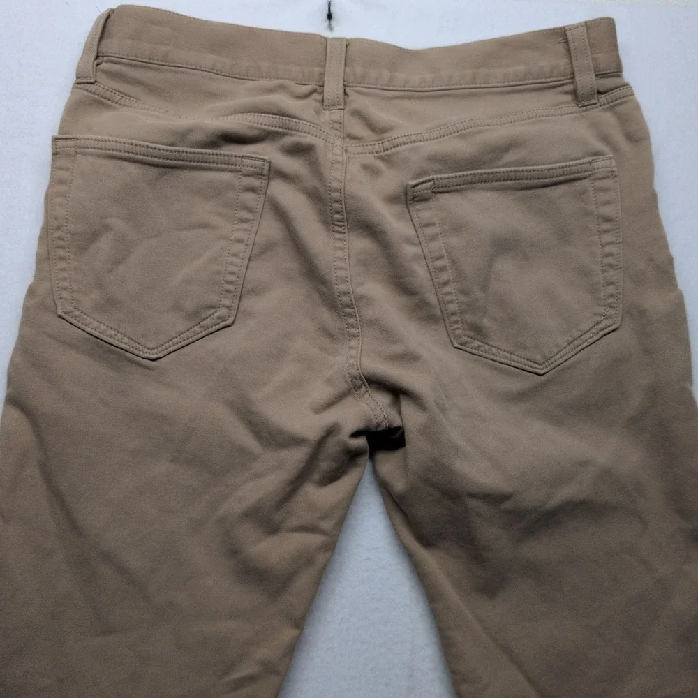 Banana Republic Traveler Slim Fit Chinos Pants Stretch Khaki Mens Sz 31x32